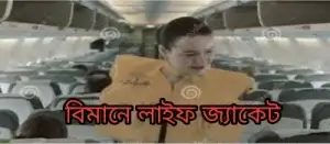 বিমানে লাইফ জ্যাকেট