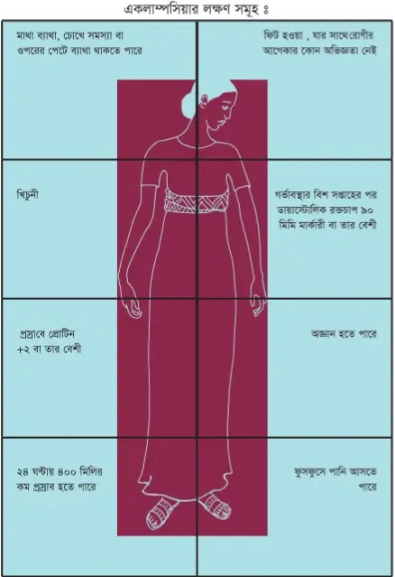একলাম্পসিয়া কী?একলাম্পসিয়ার কারণ,লক্ষণ ও চিকিৎসা! একলাম্পসিয়ার লক্ষণ বা উপসর্গ